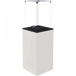 PATIO MINI/M/G31/37MBAR/B - белое стекло, с ручным управлением